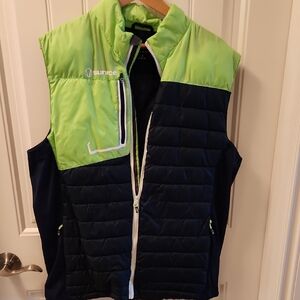 Sunice Mens' Lime and Navy Vest